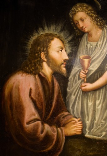 Tableaux et dessins Tableaux XVIIe siècle - L'agonie de Jésus au jardin de Gethsémani - Artiste flamand du 17e siècle